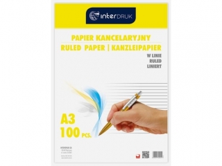 Papier kancelaryjny A3 100=