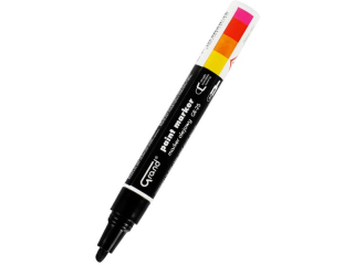 Marker olejowy Grand czarny [opakowanie=12szt]