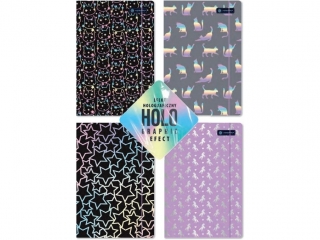 Teczka z gumk Holographic Effect ASTRAPAP A4 "Holo shine" [opakowanie=10szt]