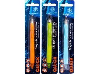 Dugopis automatyczny z gumowym uchwytem 0, 7 mm ASTRAPEN Quick - 1 szt. blister [opakowanie=24szt]