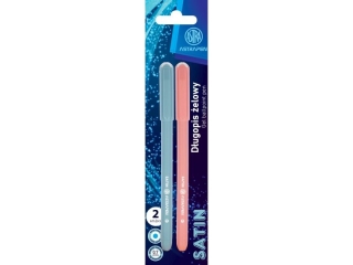 Dugopis kulkowy ze skuwk 0, 7 mm ASTRAPEN Satin - 2 szt. blister [opakowanie=24szt]