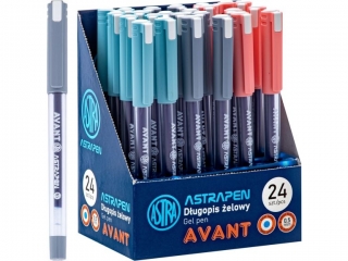 D�ugopis �elowy ze skuwk� 0, 5 mm ASTRAPEN Avant - 24 szt. display [opakowanie=24szt]