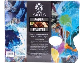 Paleta papierowa ARTEA 25 x 30 cm 10 kartek 80g [opakowanie=48szt]