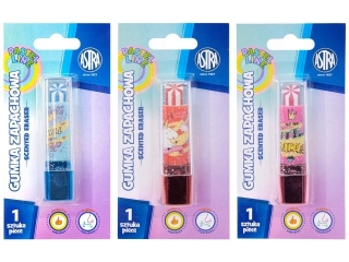 Gumka zapachowa w ksztacie szminki ASTRA PASTEL LINE - 1 szt. blister [opakowanie=24szt]