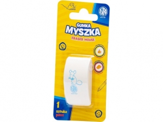 Gumka myszka ASTRA - 1 szt. blister [opakowanie=24szt]