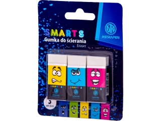 Gumka owkowa ASTRAPEN SMART S - 3 szt. blister [opakowanie=18szt]