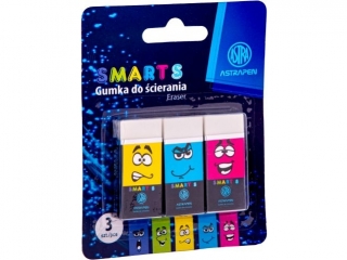 Gumka owkowa ASTRAPEN SMART S - 3 szt. blister [opakowanie=18szt]