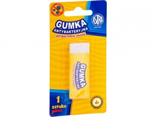 Gumka antybakteryjna ASTRA - 1 szt. blister [opakowanie=24szt]