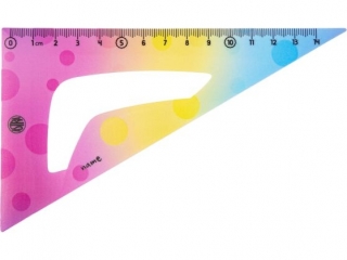 Zestaw geometryczny pastelowy 3 elementy ASTRA Pastel Line - 1 szt. opp bag [opakowanie=24szt] (CEN+1%)