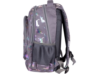 Plecak HASH HOLO EFFECT ULTRAVIOLET CATS, AB330 [opakowanie=6szt]