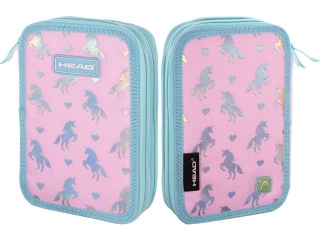 Pirnik podwjny bez wyposaenia HEAD HOLO EFFECT UNICORNS HEART, AC2 [opakowanie=12szt]