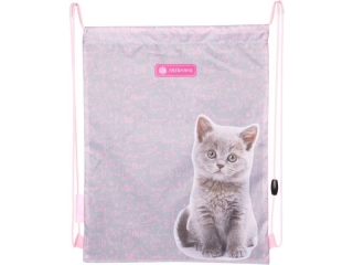 Worek na obuwie ASTRABAG PINKY KITTY, AD1 [opakowanie=12szt]