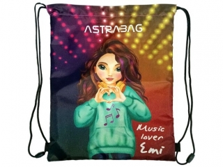 Worek na obuwie ASTRABAG TOP TEENS EMI, AD1 [opakowanie=12szt]