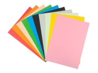 BLOK TECHNICZNY KOLOROWY A3/10k. / PREMIUM (papier barwiony w masie) 230g/m2