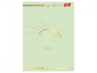 Zeszyt do religii A5 32 kartki krata okadka laminowana 70 g/m2 [opakowanie=15szt]