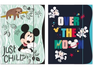 TECZKA Z GUMK A4 / MICKEY MOUSE KIDS [opakowanie=10szt]