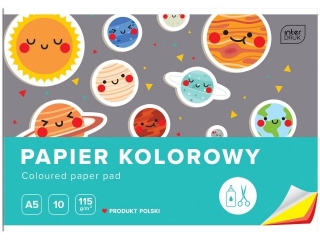 Papier kolorowy A5 10 115g [opakowanie=10szt]