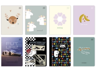 Zeszyt A5 32 3= 70g UV Mix [opakowanie=10szt]