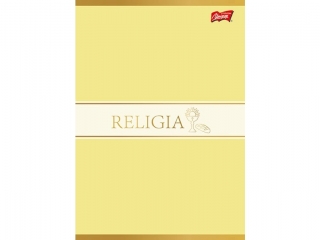 Zeszyt do religii A5 60 kartek krata okadka laminowana 70 g/m2 [opakowanie=10szt]